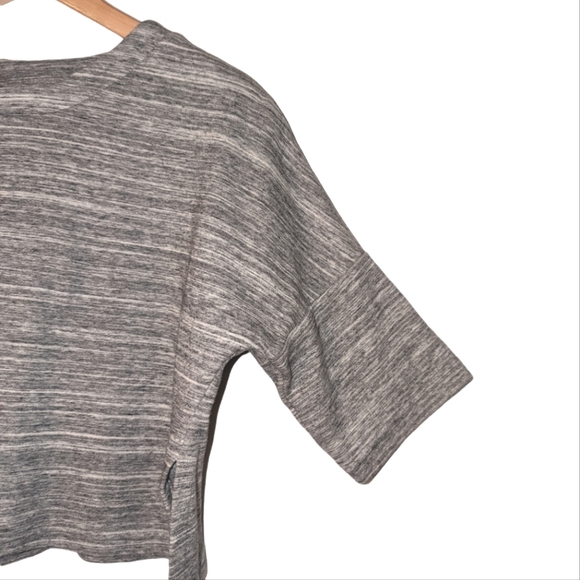 Derek Lam 10 Crosby Neiman Oversized Crew Neck Cropped Knit Sweater Top Small - Picture 7 of 12